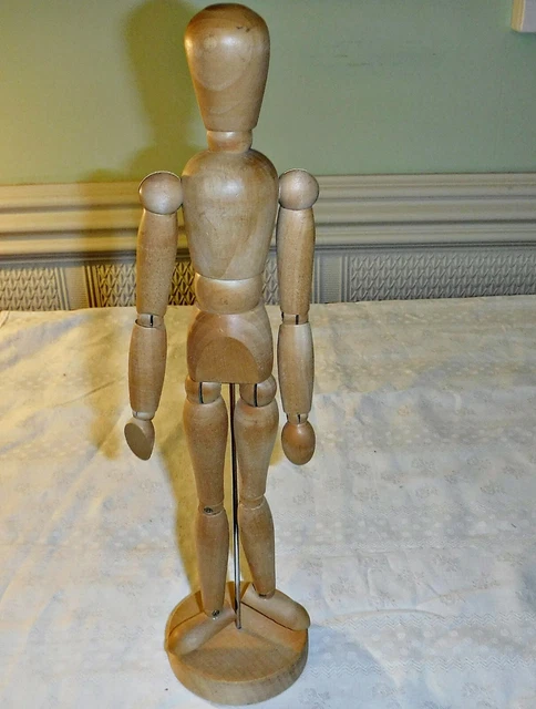 Wow Ikea New Artist Dummy Model Figure Wooden Moveable Jointed 34.5Cm From China
