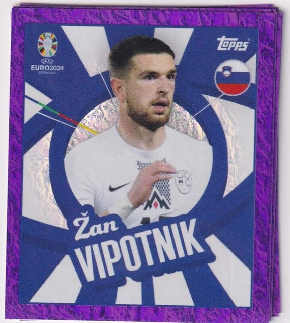 TOPPS UEFA EURO 2024 - Sticker Frenkie De Jong - Foil - Parallela - Ned