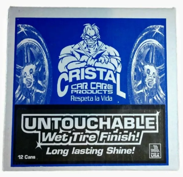 Cristal Car Care Untouchable Wet Tire Finish, 14 oz.