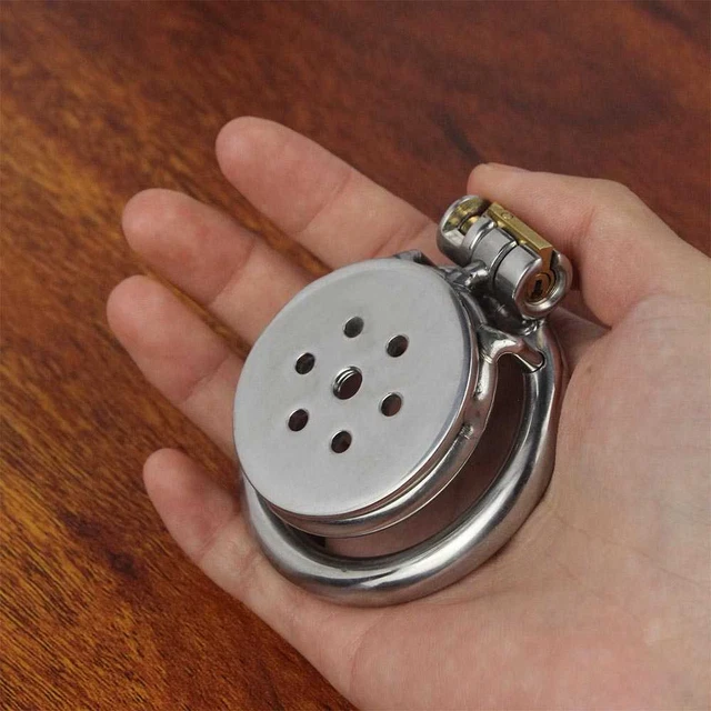 Cage De Chasteté Réglable Pour Homme Avec Cadenas - Accessoire SM Neuf