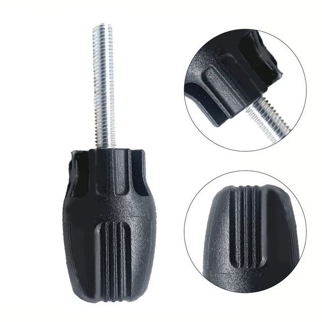 Pulsante nero per DWS715 DWS713 N542431 motosega ad angolo serratura pomello di ricambio (1