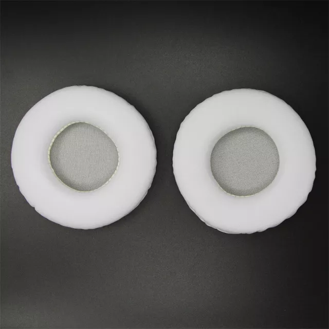 2 Pairs Sponge Replacement Ear Cushions Earphone Protector Soft Leather Cover