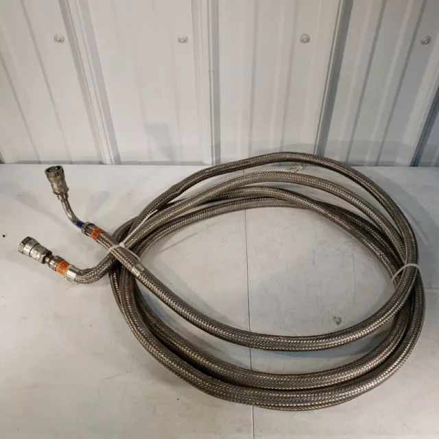 Anaconda Metal Hose 808127 PO4 For Helium 20' Length 105433-2000 CTI Cryogenic