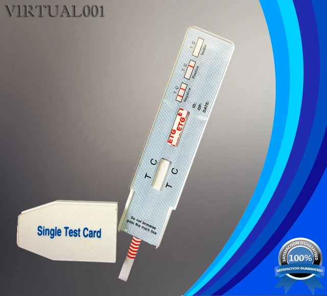 BOX OF 25 Tests ETG Alcohol Urine Dip Test Kit , Rapid, Up to 80 hour