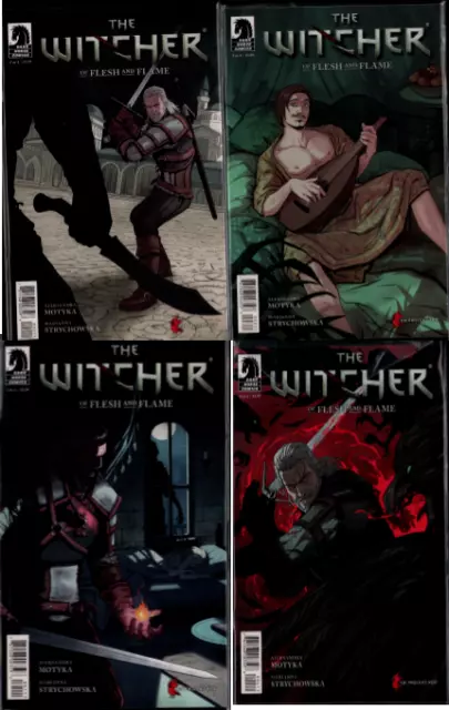 The Witcher - Of Flesh And Flame #1-4 von 4