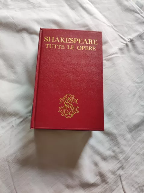 William Shakespeare   Tutte Le Opere A Cura Di Mario Praz - Sansoni Editore