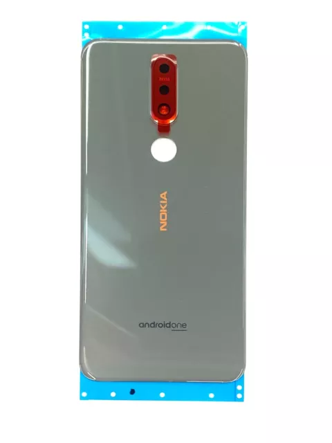 OEM Genuine Nokia 7.1 Back Housing Glass Rear Battery Back Cover GREY