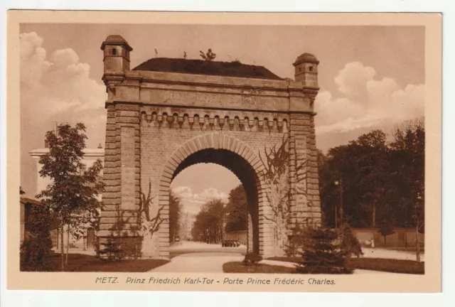 METZ  - Moselle - CPA 57 - Les portes - Porte Prince Frederic Charles