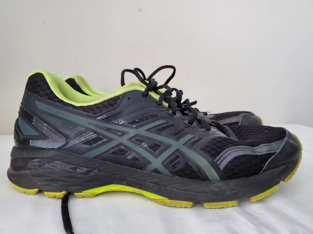 Asics GT-2000 5 T7E1N LITE-SHOW Mens Black Trail Running Shoes Size 12