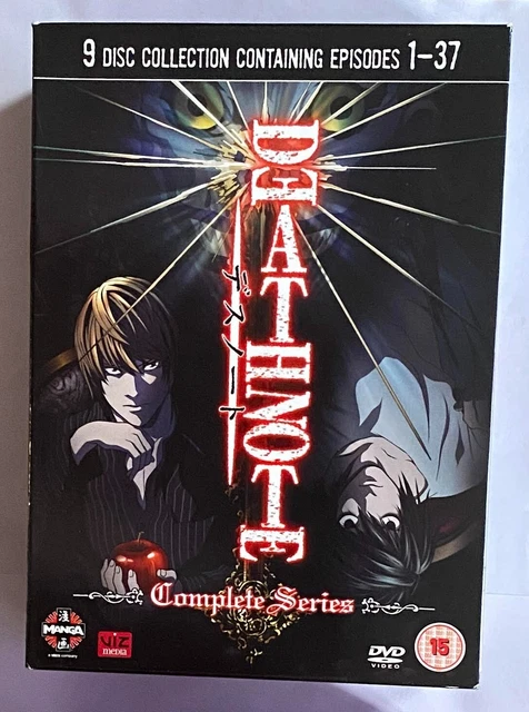 DEATH NOTE BOX set dvd complete anime boxset EUR 22,87 - PicClick IT