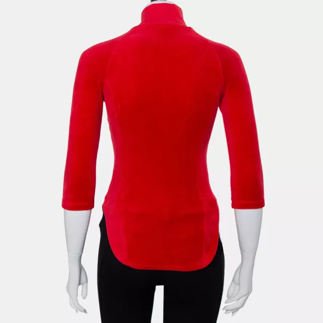 Vetements X Juicy Couture Red Velour Turtleneck Top M 3