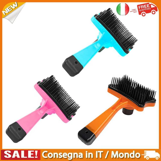 IT Dog Hair Removal Shedding Trimming Comb Puppy Kitten Fur Knot Groomer Massage