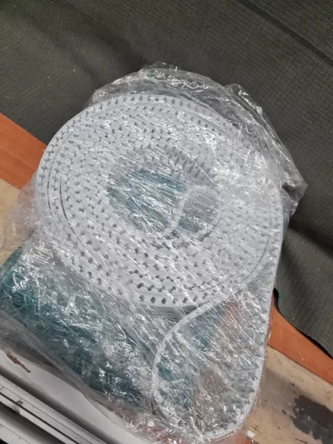 Polyurethan Dauerzahnriemen 8m 4m PU weiß Polyurethangürtel Breite 50mm