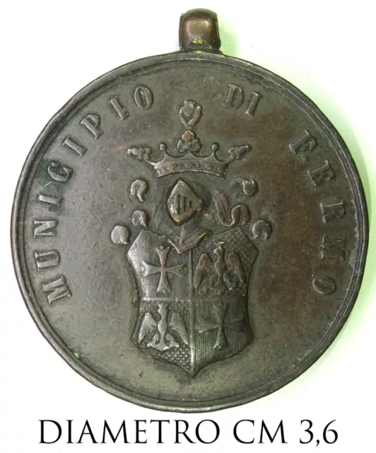 1946) Medaglia Municipio di Fermo “Al Merito” 1a metà del XX secolo