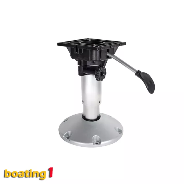 Boat Seat Pedestal Waverider Gas Lift & Suspension Adjustable 340mm-450mm