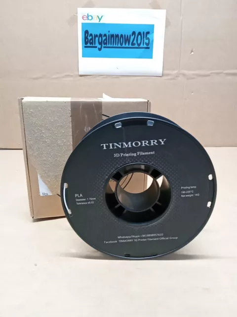 PLA Filament 1.75mm 1kg, TINMORRY 3D Printing 1.75mm, PLA-Red.