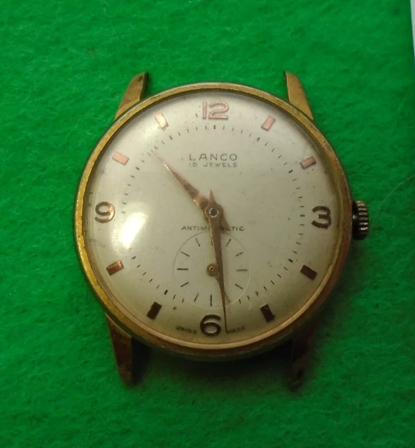 PIECE HORLOGERIE ONTRE UNE TIGE DE REONTOIR LANCO 1222 - eBay