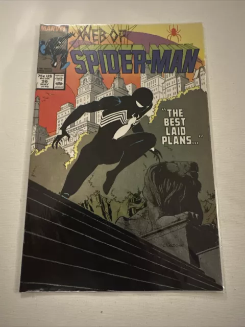 Web Of Spider-Man #26 1987 Marvel Comics. MINT BAGGED FROM NEW