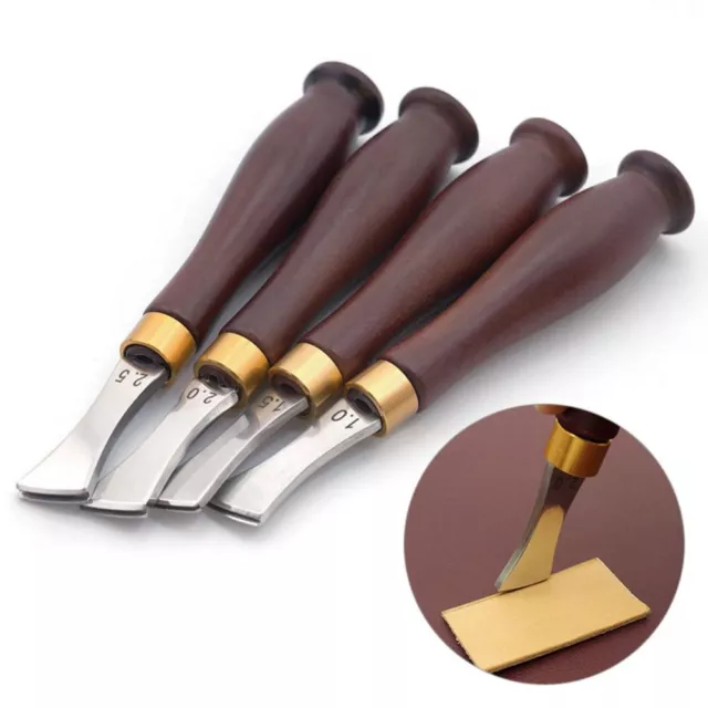 Leather Edge Creaser/groover Adjustable Stitch Line Pressing Tool  0.4/1.2/1.5mm Leather Edge Groover Leather Craft Tool 