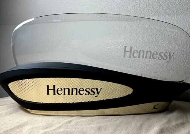 Hennessy Cognac Black & Gold Condiment Drink Garnish Tray Bar Caddy *Brand New*