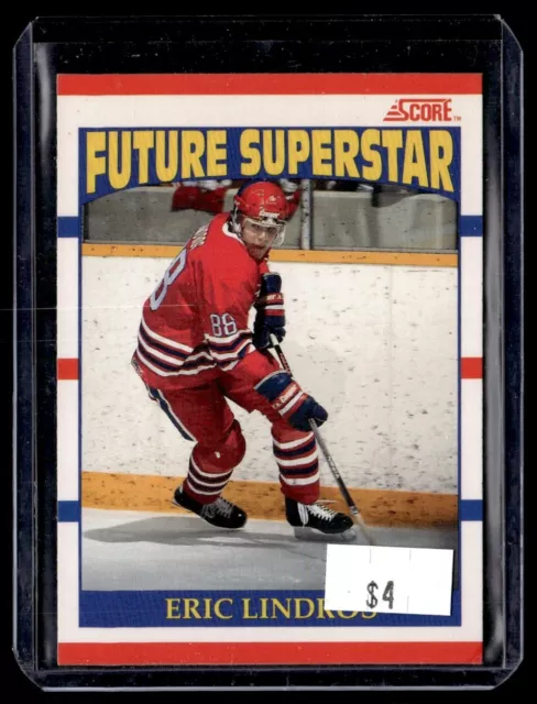 1990-91 Score Future SuperStar Eric Lindros Rookie Oshawa Generals #440