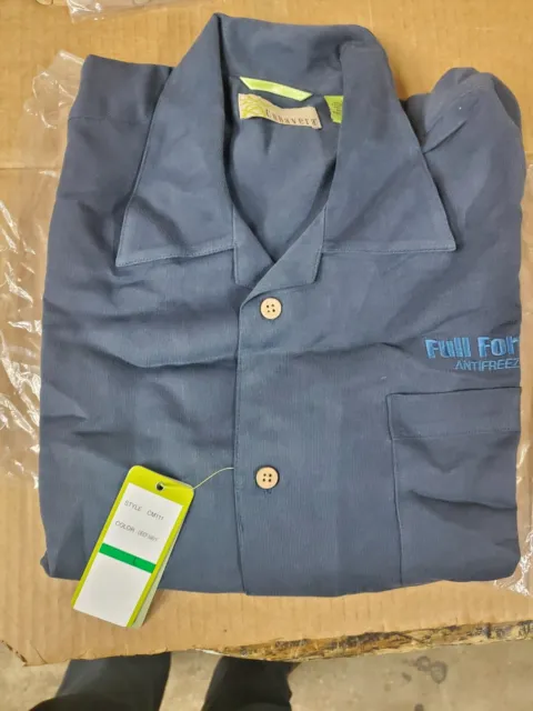 Dealer Sales promo Hawaiian Shirt B Full Force Antifreeze button Short sleeve L