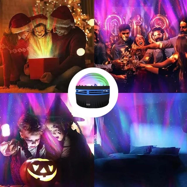 &NORTHERN LIGHTS & Waves Star Projector 14 LED Light Effects, Home