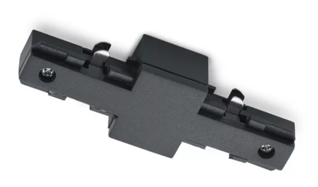 Trio 702132 DuoLine Track Inline Connector, matt black