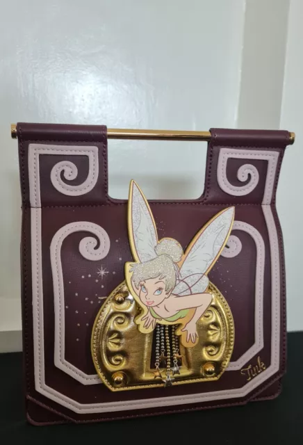 Danielle Nicole Disney Tinker Bell Keyhole Pixie Dust Crossbody Purse