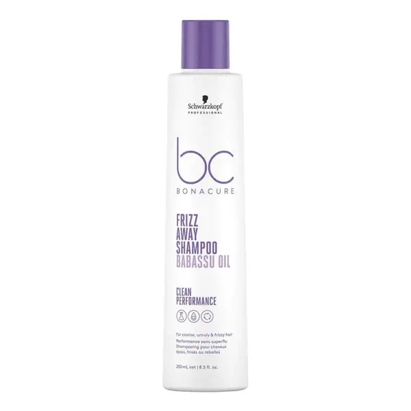 Schwarzkopf Professional BC Clean Frizz Away Shampoo - 250ml