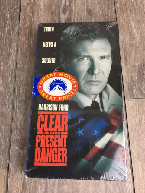 Clear And Present Danger VHS New Sealed