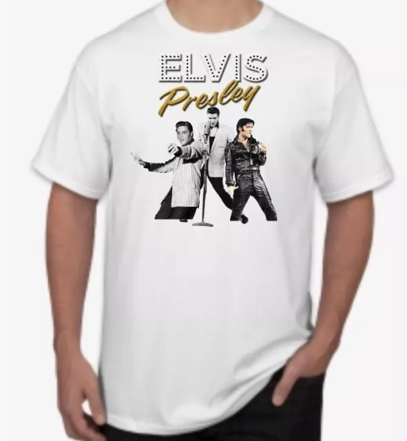 ( ALL TIME GREAT) THE KING ELVIS  PRESLEY-t shirts (men's & boys) by steve