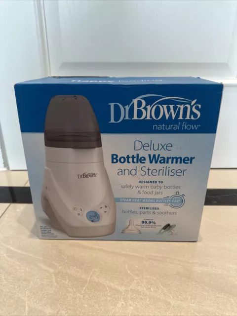 Dr Brown Deluxe Bottle Warmer And Steriliser