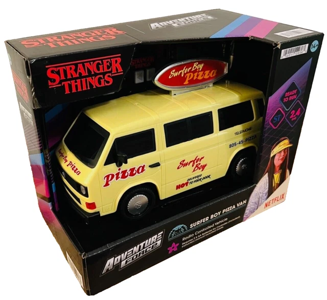 NETFLIX STRANGER THINGS Adventure Force Surfer Boy Pizza VolksWagen Van