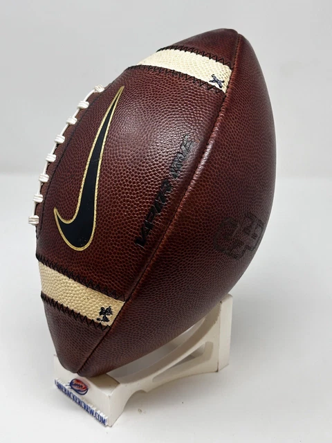 NIKE VAPOR ONE Game Prepped Game Used NFHS NCAA Leather Football