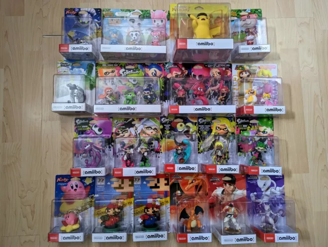 NEW AMIIBO figure lot Pick Choose SEALED Mario Splatoon Updated December 17th