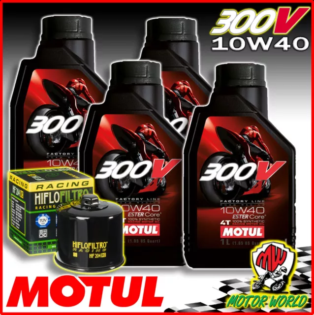 Set Service Racing Motul 300V + Filter RC Yamaha FZ1 1000 2014 2015