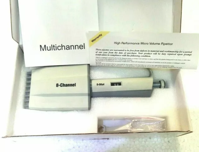 Micro Pipette for Variable Use Multi Channel pipette