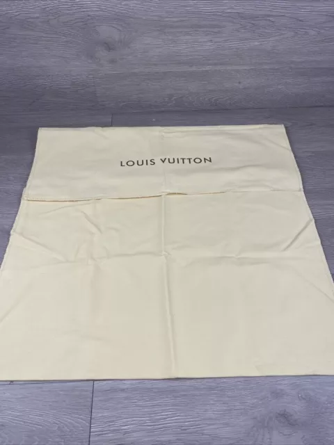 Louis Vuitton Dust Bag Flap Fold Over Envelope Style Storage Cover Yellow  Gold