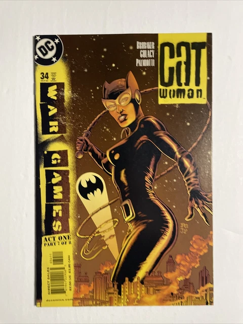 Catwoman #34 (2004) 9.4 NM DC High Grade Clmic Book Ed Brubaker Batman Freeze
