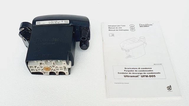DONALDSON UFM-D05 Auto Condensate Drain Valve,  230 PSI, 1/2 NPT # NEW