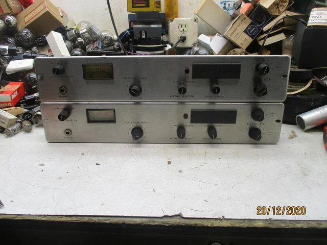 2 AMPEX Ag-500 Series-Reel To Reel Pre Amps $299.99 - PicClick