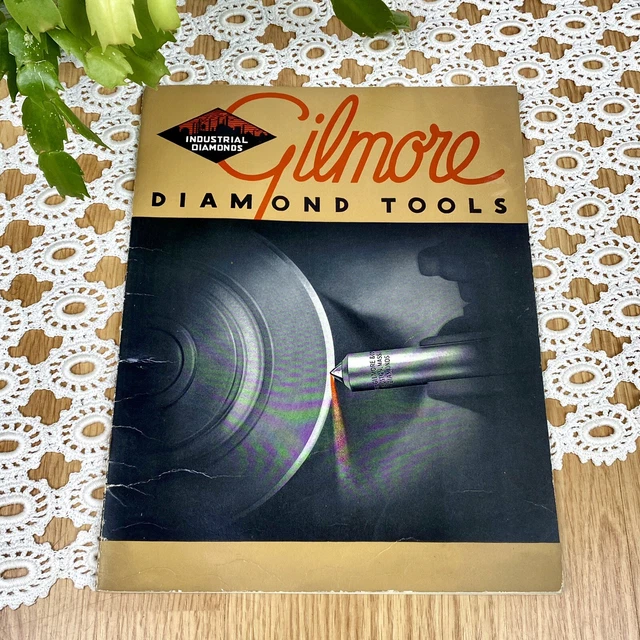 VINTAGE TOOL CATALOG Gilmore Diamond Tools 1940s 1945 Advertising 20.