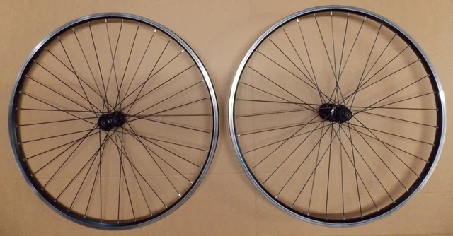 Roues VTT 26 Pouces Vuelta Airtec1 - Jantes Double Paroi, Moyeux Shimano Deore, Noir - 7