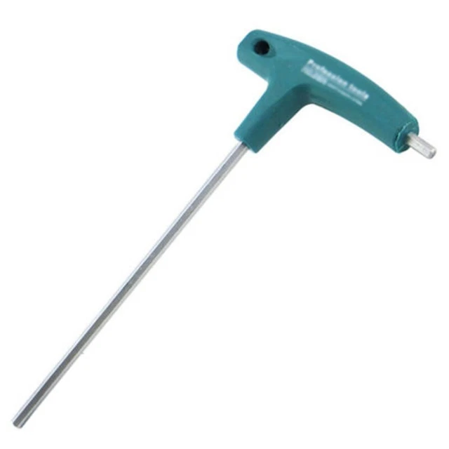 Chiave Cacciavite 1.5-10 MM Maniglia Estremità Esagonale Misura a T Opaco Cromo