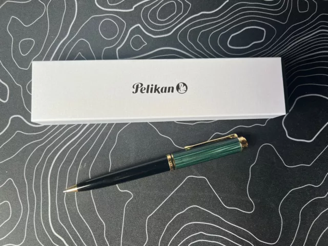 Pelikan kugelschreiber k600 schwarz/grün