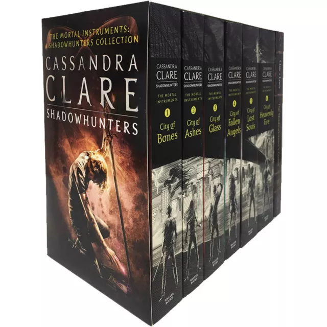 Cassandra Clare Mortal Instruments A Shadowhunters 7 Books Collection Set Ashes