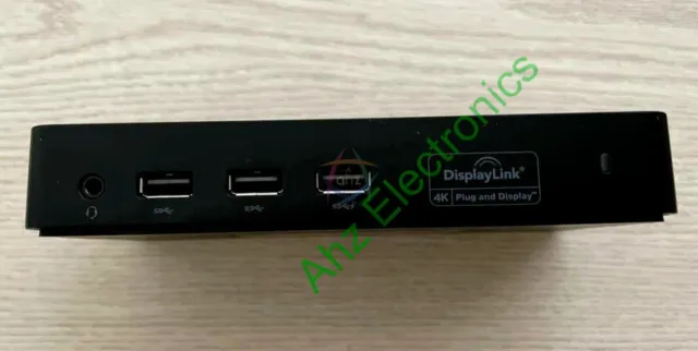 Dell D3100 USB3 UHD Triple 4K Port Replicator Dock Docking Station HDMI *INC PSU 3