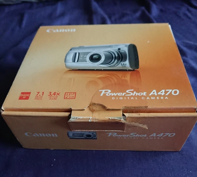Canon Powershot A470 Digital Camera
