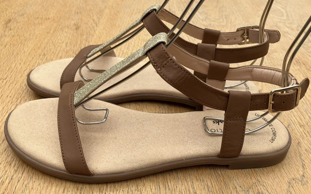 LADIES CLARKS BAY Rosa T Bar Sandals 44.99 PicClick UK